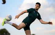 9 September 2023; John Egan during a Republic of Ireland training session at the FAI National Training Centre in Abbotstown, Dublin. Photo by Stephen McCarthy/Sportsfile