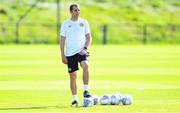 9 September 2023; Coach John O'Shea during a Republic of Ireland training session at the FAI National Training Centre in Abbotstown, Dublin. Photo by Stephen McCarthy/Sportsfile