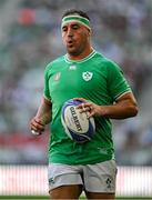 9 September 2023; Rob Herring of Ireland during the 2023 Rugby World Cup Pool B match between Ireland and Romania at Stade de Bordeaux in Bordeaux, France. Photo by Brendan Moran/Sportsfile