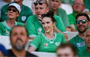 9 September 2023; Ireland supporters during the 2023 Rugby World Cup Pool B match between Ireland and Romania at Stade de Bordeaux in Bordeaux, France. Photo by Brendan Moran/Sportsfile