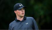 10 September 2023; Mark Power of Ireland watches his tee shot on the third hole during the final round of the Horizon Irish Open Golf Championship at The K Club in Straffan, Kildare. Photo by Ramsey Cardy/Sportsfile