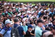 10 September 2023; Spectators following Rory McIlroy of Northern Ireland during the final round of the Horizon Irish Open Golf Championship at The K Club in Straffan, Kildare. Photo by Ramsey Cardy/Sportsfile