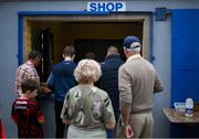 10 September 2023; Patrons queue for the shop before the Waterford County Senior Club Hurling Championship Final match between De La Salle and Ballygunner at Walsh Park in Waterford. Photo by David Fitzgerald/Sportsfile