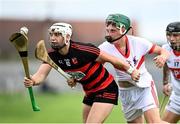 10 September 2023; Dessie Hutchinson of Ballygunner in action against Conor Keane of De La Salle during the Waterford County Senior Club Hurling Championship Final match between De La Salle and Ballygunner at Walsh Park in Waterford. Photo by David Fitzgerald/Sportsfile