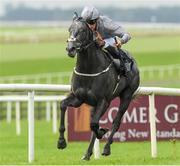 10 September 2023; Fallen Angel, with Daniel Tudhope up, on their way to winning The Moyglare Stud Stakes on day two of the Irish Champions Festival at The Curragh Racecourse in Kildare. Photo by Matt Browne/Sportsfile