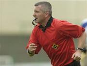 3 July 2004; Jimmy McKee, Referee. Bank of Ireland Football Championship Qualifier, Round 2, Longford v Waterford, O'Moore Park, Portlaoise, Co. Laois. Picture credit; Pat Murphy / SPORTSFILE