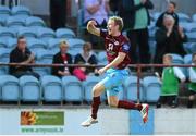 3 September 2013; Paul O'Conor, Drogheda United, celebrates after scoring his side's first goal. Airtricity League Premier Division, Drogheda United v Sligo Rovers, Hunky Dorys Park, Drogheda, Co. Louth. Photo by Sportsfile