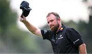 10 September 2023; Shane Lowry of Ireland on the 18th green during the final round of the Horizon Irish Open Golf Championship at The K Club in Straffan, Kildare. Photo by Ramsey Cardy/Sportsfile