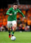 10 September 2023; Matt Doherty of Republic of Ireland during the UEFA EURO 2024 Championship qualifying group B match between Republic of Ireland and Netherlands at the Aviva Stadium in Dublin. Photo by Stephen McCarthy/Sportsfile