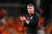 10 September 2023; Republic of Ireland manager Stephen Kenny after the UEFA EURO 2024 Championship qualifying group B match between Republic of Ireland and Netherlands at the Aviva Stadium in Dublin. Photo by Stephen McCarthy/Sportsfile