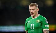 10 September 2023; James McClean of Republic of Ireland during the UEFA EURO 2024 Championship qualifying group B match between Republic of Ireland and Netherlands at the Aviva Stadium in Dublin. Photo by Seb Daly/Sportsfile