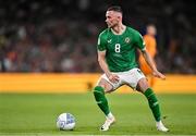 10 September 2023; Alan Browne of Republic of Ireland during the UEFA EURO 2024 Championship qualifying group B match between Republic of Ireland and Netherlands at the Aviva Stadium in Dublin. Photo by Sam Barnes/Sportsfile