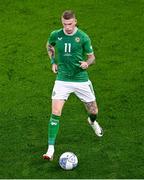 10 September 2023; James McClean of Republic of Ireland during the UEFA EURO 2024 Championship qualifying group B match between Republic of Ireland and Netherlands at the Aviva Stadium in Dublin. Photo by Ben McShane/Sportsfile