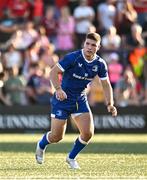 8 September 2023; Ben Brownlee of Leinster during the pre-season friendly match between Munster and Leinster at Musgrave Park in Cork. Photo by Sam Barnes/Sportsfile