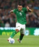 10 September 2023; Adam Idah of Republic of Ireland during the UEFA EURO 2024 Championship qualifying group B match between Republic of Ireland and Netherlands at the Aviva Stadium in Dublin. Photo by Stephen McCarthy/Sportsfile