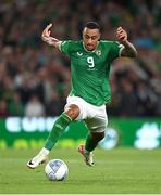 10 September 2023; Adam Idah of Republic of Ireland during the UEFA EURO 2024 Championship qualifying group B match between Republic of Ireland and Netherlands at the Aviva Stadium in Dublin. Photo by Stephen McCarthy/Sportsfile