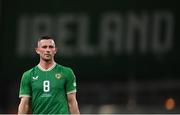 10 September 2023; Alan Browne of Republic of Ireland during the UEFA EURO 2024 Championship qualifying group B match between Republic of Ireland and Netherlands at the Aviva Stadium in Dublin. Photo by Stephen McCarthy/Sportsfile