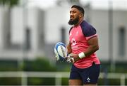 12 September 2023; Bundee Aki during an Ireland rugby squad training session at Complexe de la Chambrerie in Tours, France. Photo by Brendan Moran/Sportsfile