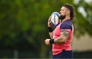 12 September 2023; Andrew Porter during an Ireland rugby squad training session at Complexe de la Chambrerie in Tours, France. Photo by Brendan Moran/Sportsfile