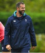 12 September 2023; Head coach Andy Farrell during an Ireland rugby squad training session at Complexe de la Chambrerie in Tours, France. Photo by Brendan Moran/Sportsfile