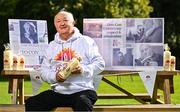 12 September 2023; Remembrance Run 5K founder Frank Greally pictured at Phoenix Park Visitor Centre in Dublin for the official launch of the Remembrance Run 5k supported by Silver Stream Healthcare which takes place in the Phoenix Park on Sunday, November 12th, 2023. Further information available at www.remembrancerun.ie. Photo by Sam Barnes/Sportsfile