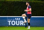 13 September 2023; Robbie Henshaw during an Ireland rugby squad training session at Complexe de la Chambrerie in Tours, France. Photo by Brendan Moran/Sportsfile