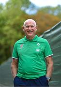 13 September 2023; Team manager Michael Kearney poses for a portrait after an Ireland rugby media conference at Complexe de la Chambrerie in Tours, France. Photo by Brendan Moran/Sportsfile