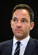 14 September 2023; FAI director of football Marc Canham during an FAI media briefing at FAI Headquarters in Abbotstown, Dublin. Photo by Stephen McCarthy/Sportsfile