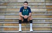 14 September 2023; Conor Murray poses for a portrait after an Ireland rugby media conference at the Westotel Nantes Atlantique in Nantes, France. Photo by Brendan Moran/Sportsfile