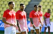 15 September 2023; Malakai Fekitoa during the Tonga rugby squad captain's run at the Stade de la Beaujoire in Nantes, France. Photo by Brendan Moran/Sportsfile