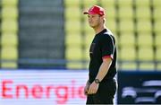 15 September 2023; Tonga atack coach Tyler Bleyendaal during the Tonga rugby squad captain's run at the Stade de la Beaujoire in Nantes, France. Photo by Brendan Moran/Sportsfile