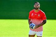 15 September 2023; Salesi Piutau during the Tonga rugby squad captain's run at the Stade de la Beaujoire in Nantes, France. Photo by Brendan Moran/Sportsfile