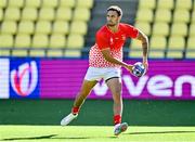 15 September 2023; William Havili during the Tonga rugby squad captain's run at the Stade de la Beaujoire in Nantes, France. Photo by Brendan Moran/Sportsfile