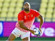 15 September 2023; Afusipa Taumoepeau during the Tonga rugby squad captain's run at the Stade de la Beaujoire in Nantes, France. Photo by Brendan Moran/Sportsfile