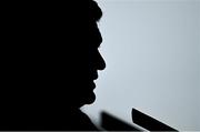 15 September 2023; Tadhg Furlong during a media conference after the Ireland rugby squad captain's run at the Stade de la Beaujoire in Nantes, France. Photo by Brendan Moran/Sportsfile