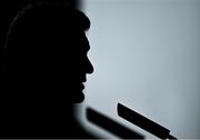 15 September 2023; Tadhg Furlong during a media conference after the Ireland rugby squad captain's run at the Stade de la Beaujoire in Nantes, France. Photo by Brendan Moran/Sportsfile