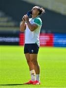 15 September 2023; James Lowe during the Ireland rugby squad captain's run at the Stade de la Beaujoire in Nantes, France. Photo by Brendan Moran/Sportsfile
