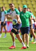 15 September 2023; Tadhg Beirne during the Ireland rugby squad captain's run at the Stade de la Beaujoire in Nantes, France. Photo by Brendan Moran/Sportsfile