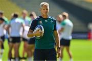 15 September 2023; Defence coach Simon Easterby during the Ireland rugby squad captain's run at the Stade de la Beaujoire in Nantes, France. Photo by Brendan Moran/Sportsfile