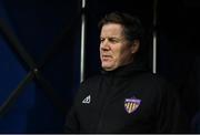 15 September 2023; Wexford manager James Keddy before the Sports Direct Men’s FAI Cup quarter final match between Cork City and Wexford at Turner's Cross in Cork. Photo by Eóin Noonan/Sportsfile