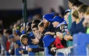 15 September 2023; Finn Harps supporters celebrate their side's first goal, scored by Sean O’Donnell, during the Sports Direct Men’s FAI Cup quarter-final match between Finn Harps and St Patrick's Athletic at Finn Park in Ballybofey, Donegal. Photo by Ramsey Cardy/Sportsfile