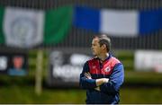 15 September 2023; St Patrick's Athletic manager Jon Daly during the Sports Direct Men’s FAI Cup quarter-final match between Finn Harps and St Patrick's Athletic at Finn Park in Ballybofey, Donegal. Photo by Ramsey Cardy/Sportsfile