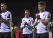 15 September 2023; Cameron Elliott of Dundalk after the Sports Direct Men’s FAI Cup quarter-final match between Galway United and Dundalk at Eamonn Deacy Park in Galway. Photo by John Sheridan/Sportsfile