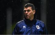 15 September 2023; Drogheda United manager Kevin Doherty during the Sports Direct Men’s FAI Cup quarter-final match between Drogheda United and Bohemians at Weavers Park in Drogheda, Louth. Photo by Seb Daly/Sportsfile