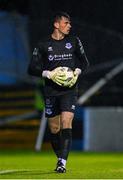 15 September 2023; Drogheda United goalkeeper Andrew Wogan during the Sports Direct Men’s FAI Cup quarter-final match between Drogheda United and Bohemians at Weavers Park in Drogheda, Louth. Photo by Seb Daly/Sportsfile