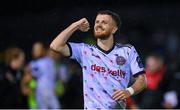 15 September 2023; Adam McDonnell of Bohemians after his side's victory in the Sports Direct Men’s FAI Cup quarter-final match between Drogheda United and Bohemians at Weavers Park in Drogheda, Louth. Photo by Seb Daly/Sportsfile