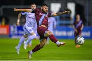 15 September 2023; Gary Deegan of Drogheda United during the Sports Direct Men’s FAI Cup quarter-final match between Drogheda United and Bohemians at Weavers Park in Drogheda, Louth. Photo by Seb Daly/Sportsfile
