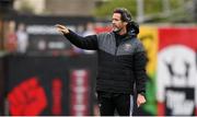 16 September 2023; Bohemians head coach Sean Byrne before the Sports Direct Women's FAI Cup quarter-final match between Bohemians and Sligo Rovers at Dalymount Park in Dublin. Photo by Seb Daly/Sportsfile