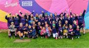 16 September 2023; The Mostrim team from Longford during the 2023 LGFA/Sports Direct Gaelic4Mothers&Others National Blitz Day at Naomh Mearnóg GAA club in Portmarnock, Dublin. Photo by Piaras Ó Mídheach/Sportsfile