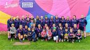 16 September 2023; The Mostrim team from Longford during the 2023 LGFA/Sports Direct Gaelic4Mothers&Others National Blitz Day at Naomh Mearnóg GAA club in Portmarnock, Dublin. Photo by Piaras Ó Mídheach/Sportsfile